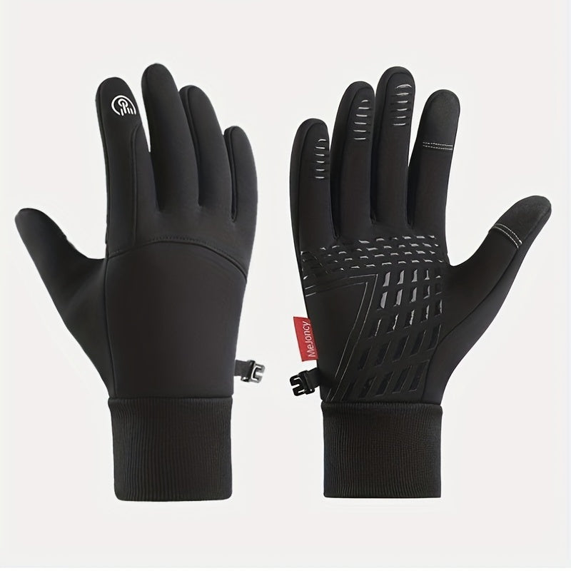 Winter Sports Velvet Gloves Non-slip Touch Screen Cycling Cold