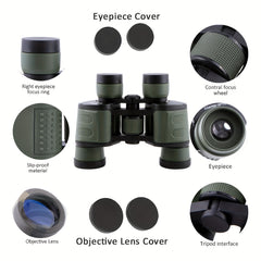 Waterproof Compact Binoculars Bird Watching Football Travel Stargazing