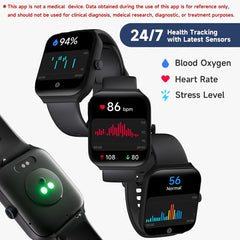 TOOBUR Smartwatch Fitness Tracker for Android iPhone