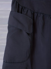 Y2K Shorts Elastic High Rise Cargo Pants