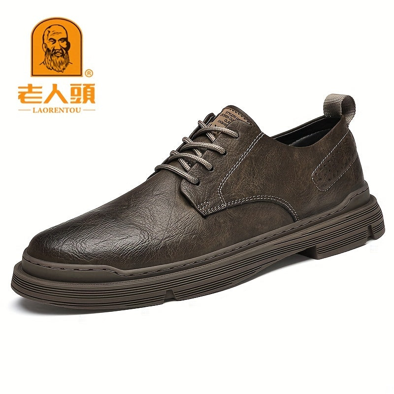 Men's Derby Shoes Lace up Front Dress Shoes For Men