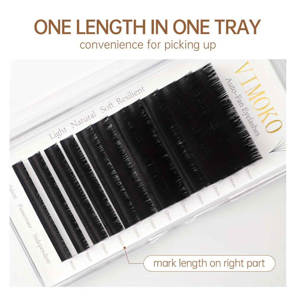 Fast Blooming Premade Fans Eyelash Extension Fluffy False Lashes