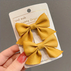 Sweet Cartoon Bow Hair Clips Decorative Hair Accessories for Girls