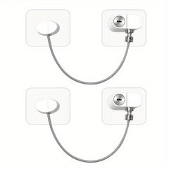 Child Safety Locks 2 Pack Multifunctional Window Drawer Refrigerator Lock