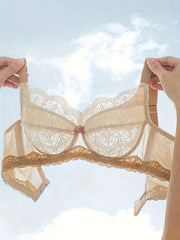 Lace Stitching Push Up Bra Women's Lingerie