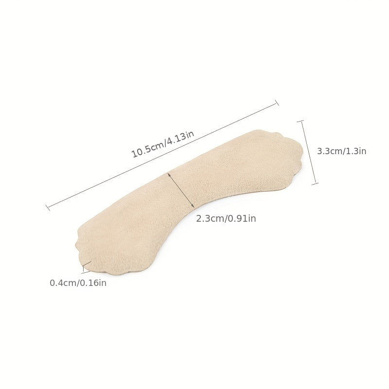 1Pair Invisible Anti Slip High Heel Back Insoles