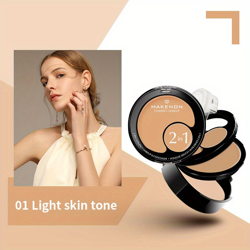 Concealer & Foundation 2-in-1 Creamy Long-Lasting Makeup