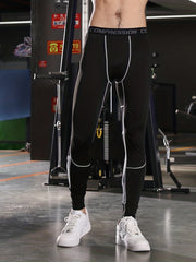 Men's Tight Long Compression Pants Quick Dry Leggings