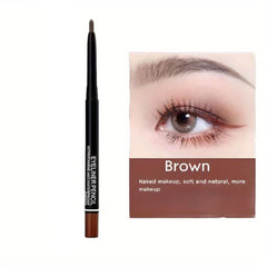 Dual Ended Eyeliner & Eyebrow Pencil Waterproof Smudge Proof Makeup
