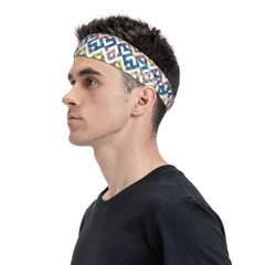 Vibrant Tie Dye Headband for Sports & Casual Wear - Thanksgiving & Halloween