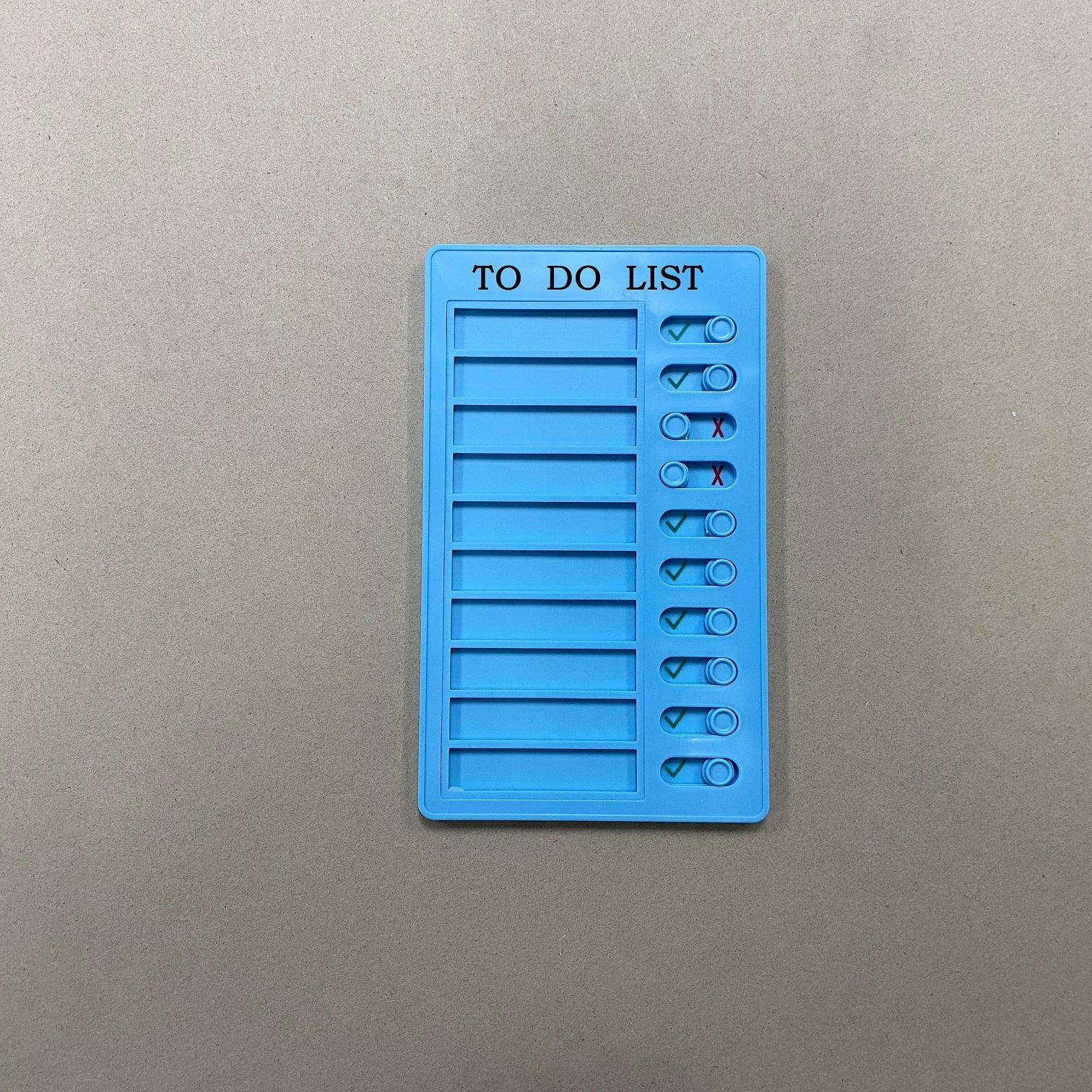 RV Checklist Board - 10 Replacing Paper Cards