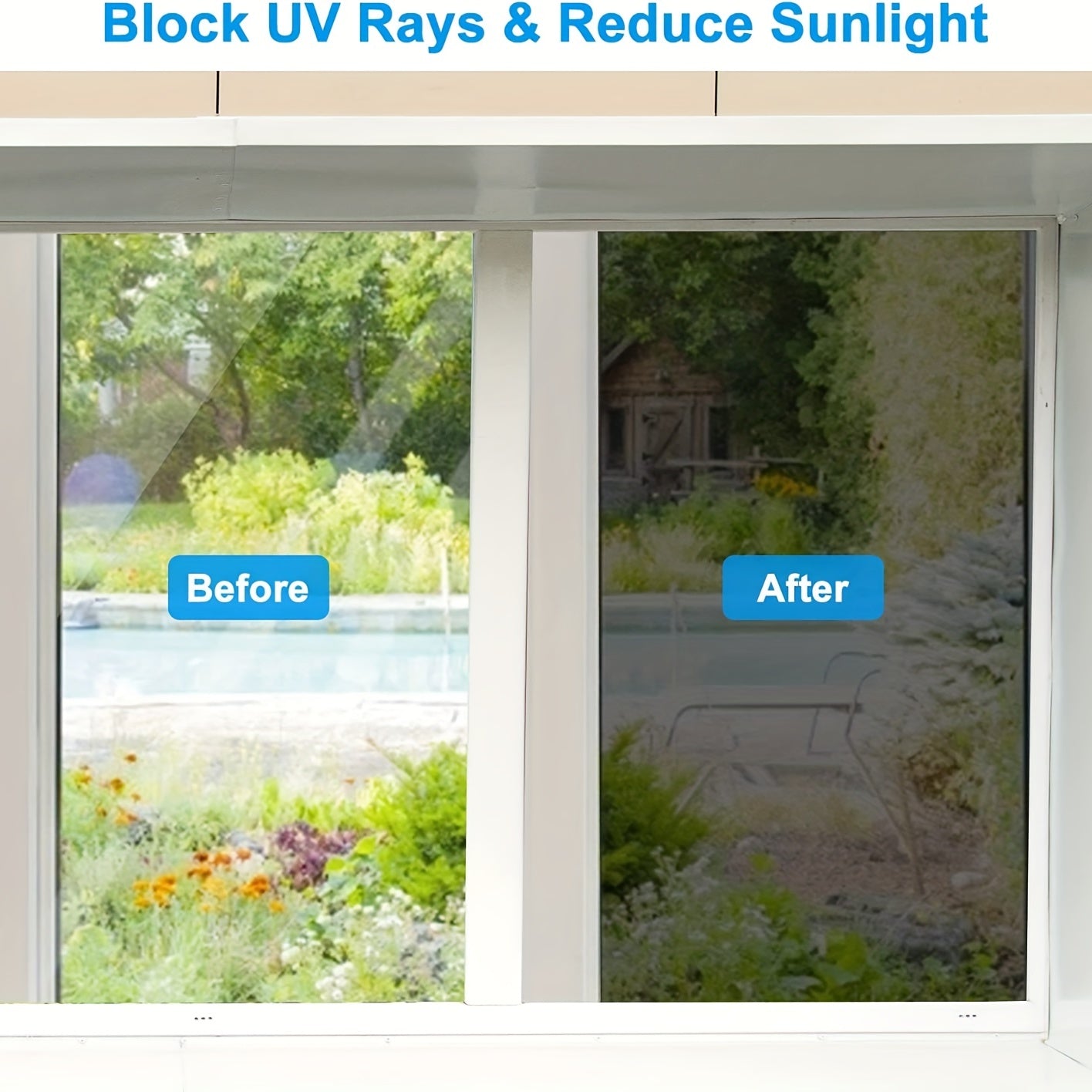 Privacy Window Film Silvery Mirror Glass Self Adhesive Matte Bathroom