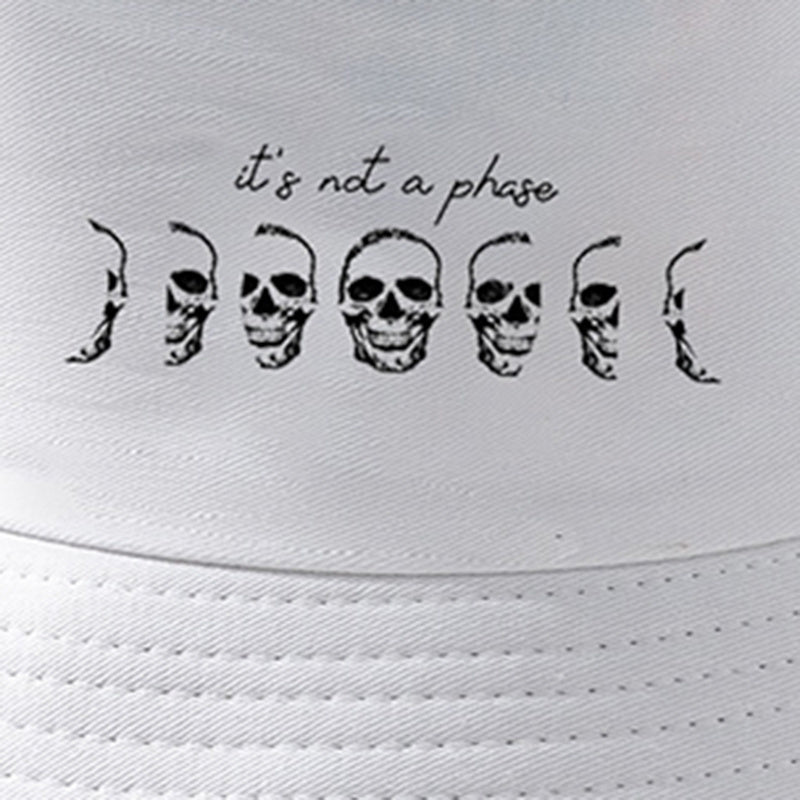 Men's Skull Head Fishing Cap