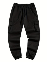 Classic Cargo Pants Men Casual Techwear Joggers Hip Hop Drawstring
