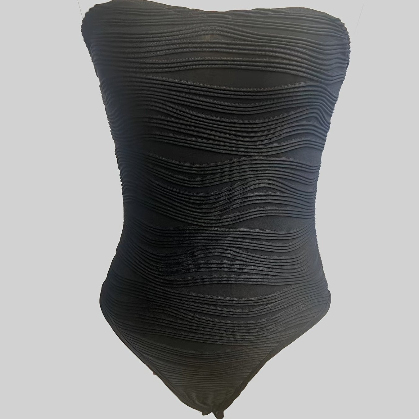 Sexy Sleeveless Tube Bodysuit Solid Casual Women's Clothing
