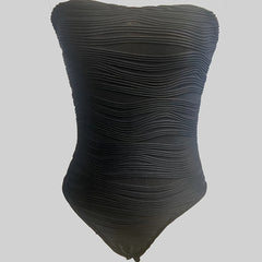 Sexy Sleeveless Tube Bodysuit Solid Casual Women's Clothing
