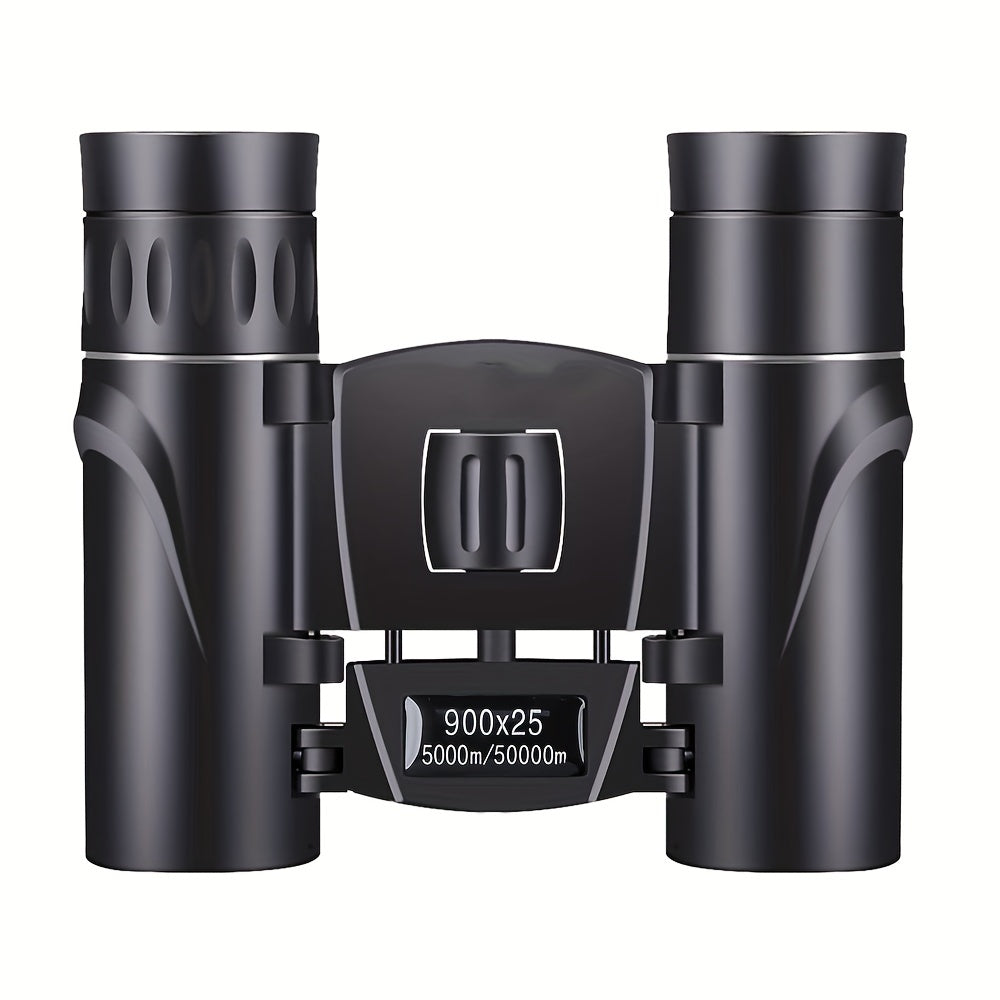 900 25 Compact Binoculars HD Portable For Bird Watching Travel Sightseeing
