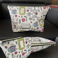 Funny TV Show Travel Bag Toiletry Makeup Women Pouch