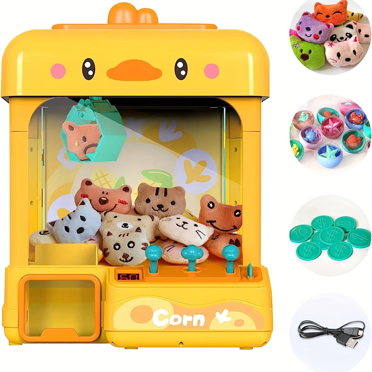 Mini Claw Machine For Kids As Christmas Halloween Gift