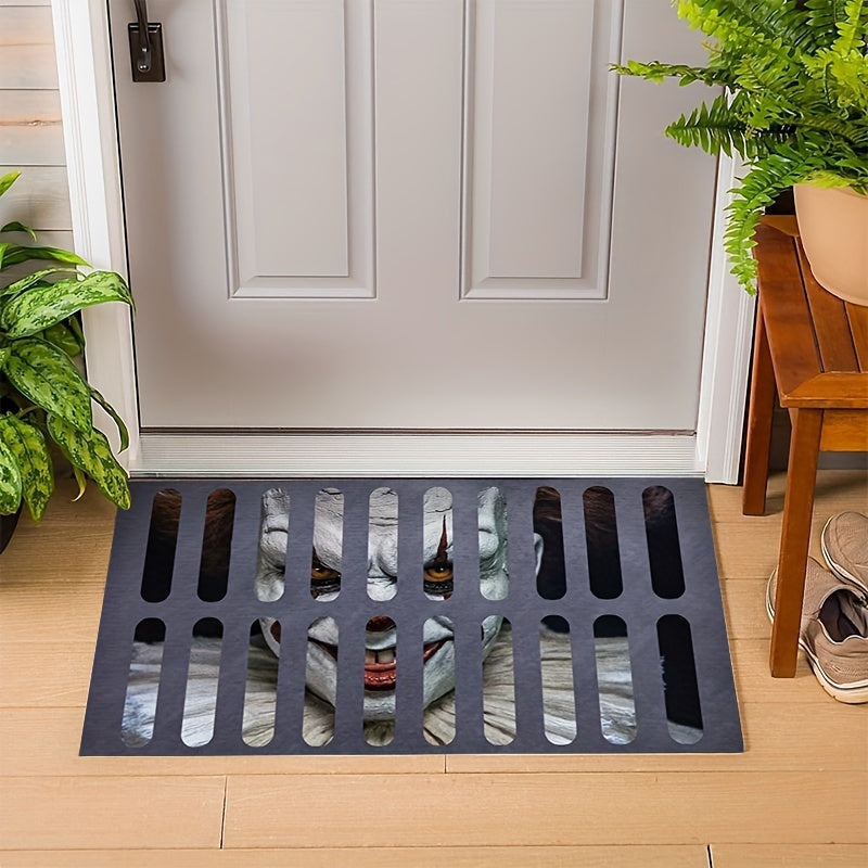 Clown Halloween Entry Doormat Horror Carpet