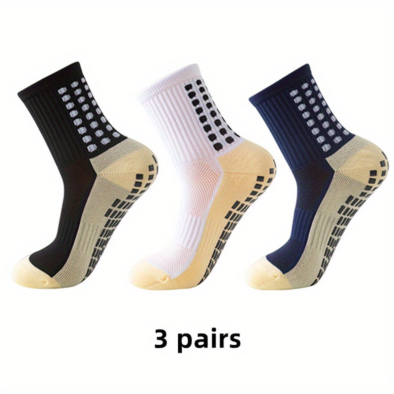 Polka Dot Sports Socks - Comfy & Breathable Non slip Women's Stockings