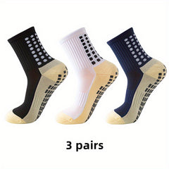 Polka Dot Sports Socks - Comfy & Breathable Non slip Women's Stockings