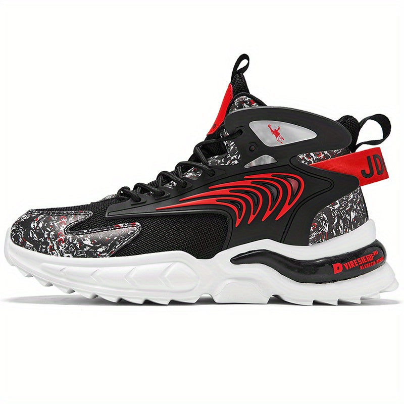 Men's Casual Lace-up Sneakers Comfortable Walking Shoes