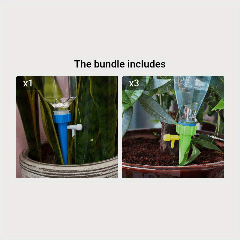 5pcs Self Watering Plant Spikes Auto Drip Irrigation System