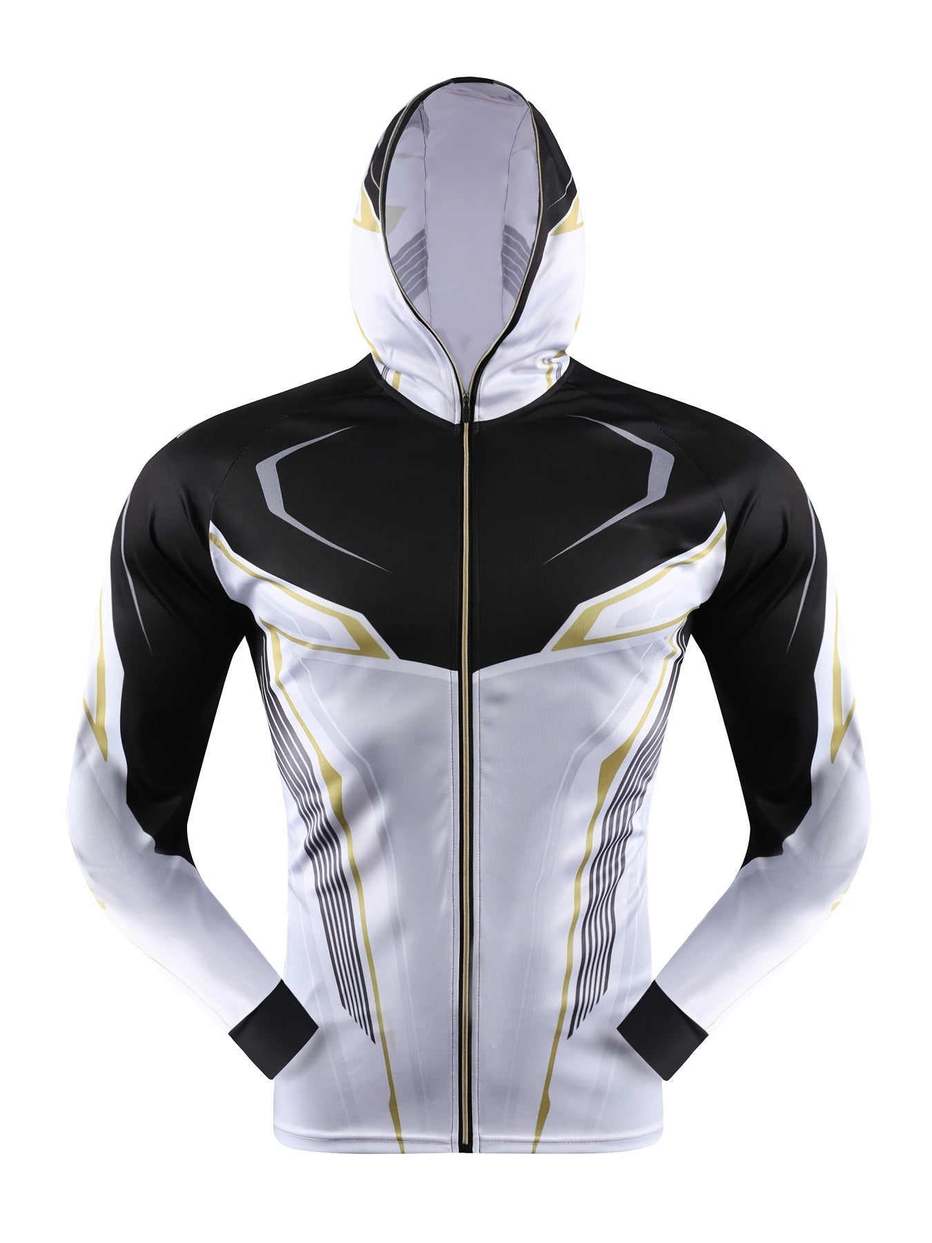 Men's Hooded Sunscreen Fishing Suit Breathable for Spring & Summer