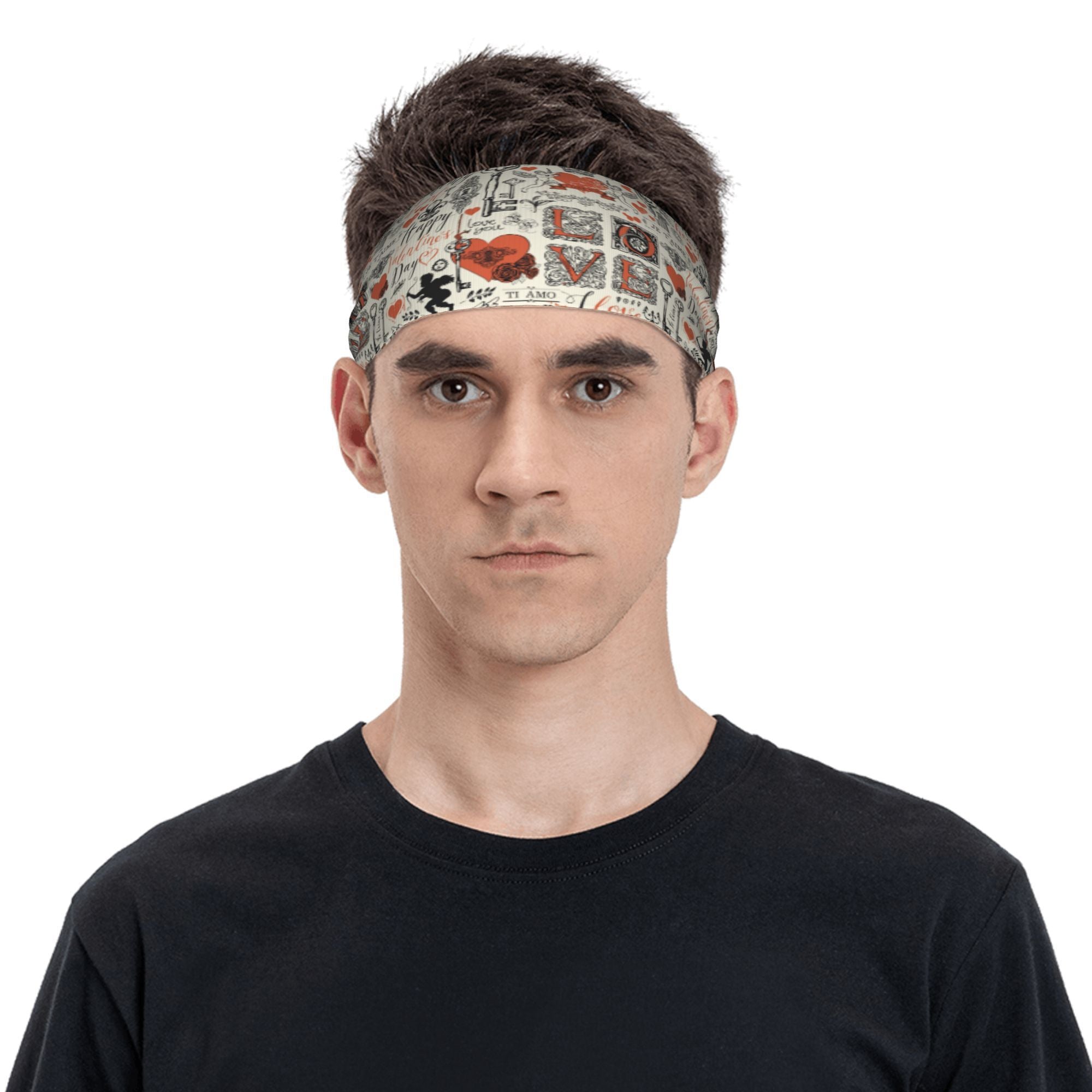 Vintage Breathable Headband for Sport & Casual Outfits