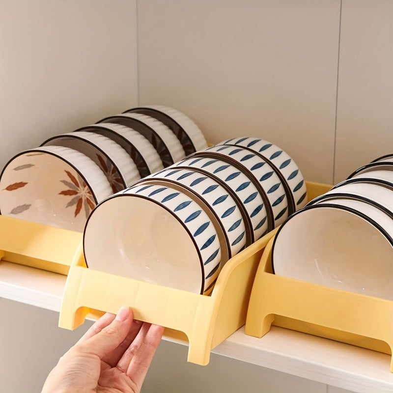 Space Saving Dish Draining Rack Cabinet Storage