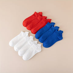 10 Pairs Soft Ankle Socks Lightweight Low Cut Women's Stockings & Hosiery