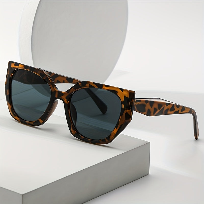 Retro Tortoiseshell Cat Eye Sunglasses UV400 Sun Shades