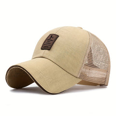 Embroidered Mesh Baseball Cap Unisex Outdoor Hat