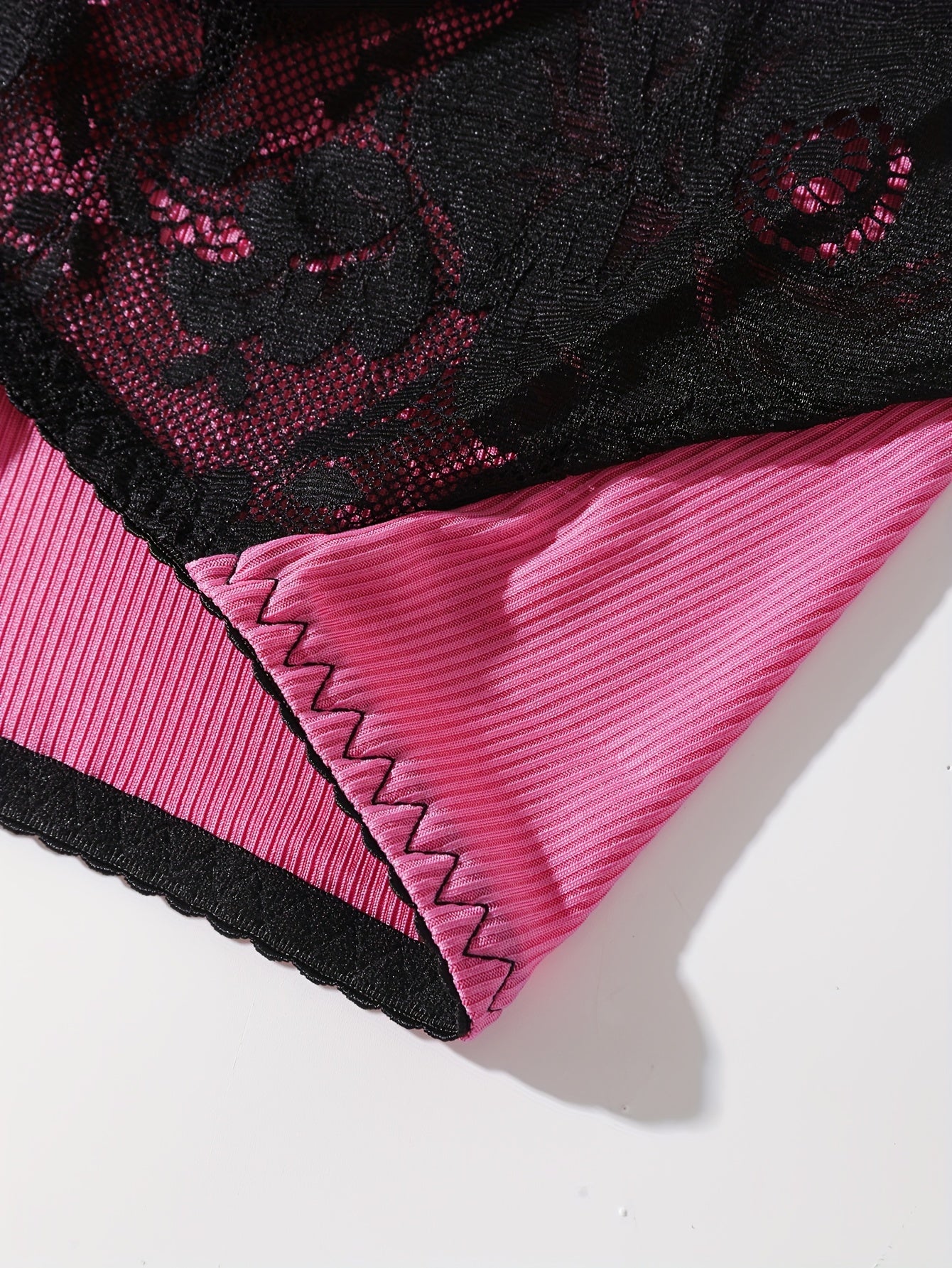 5 Pack Plus Size Lace Seamless Comfort Soft Panties Set