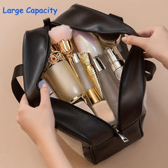 Waterproof PVC Wash Bag Portable Cosmetic Storage Bag for Travel