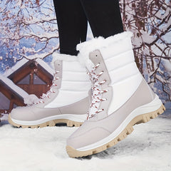Women's Thick Snow Shoes High Tube, Non-slip, Warm & Wear Resistant