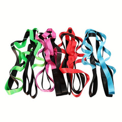 Yoga Stretching Strap 12 Knots Resistance Belt