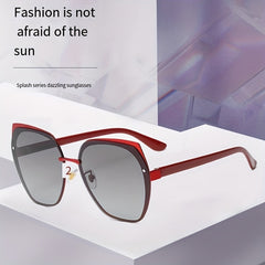 Men's Polarized Polygon Sunglasses UV Protection