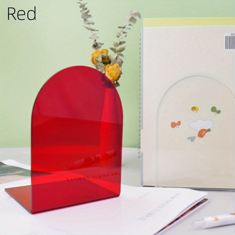 Acrylic Colored Transparent Book Stand