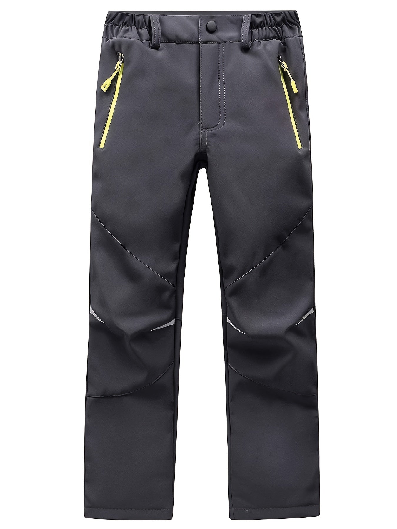 Kid's Windproof Fleece Outdoor Pants for Hiking