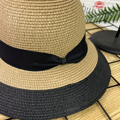 Straw Fisherman Hat Outdoor Sun Protection Beach Vacation Hat