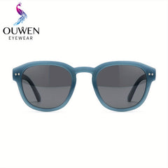 Retro Round Polarized Sunglasses UV400 Protection