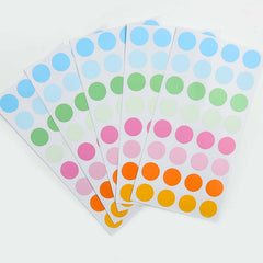 160pcs Colorful Round Dot Label Sticker