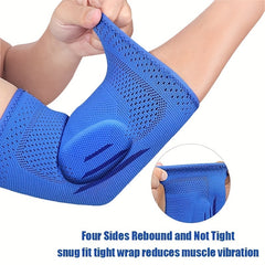 Size Up Sports Knitted Elbow Brace for Skiing, Running, Basketball