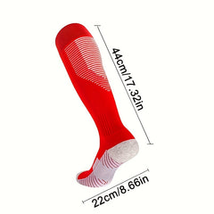 Men's Over The Knee High Sport Socks Sweat Absorbing Comfy Breathable
