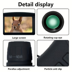 4K Night Vision Binoculars Camouflage 7' Large Screen Rechargeable Lithium