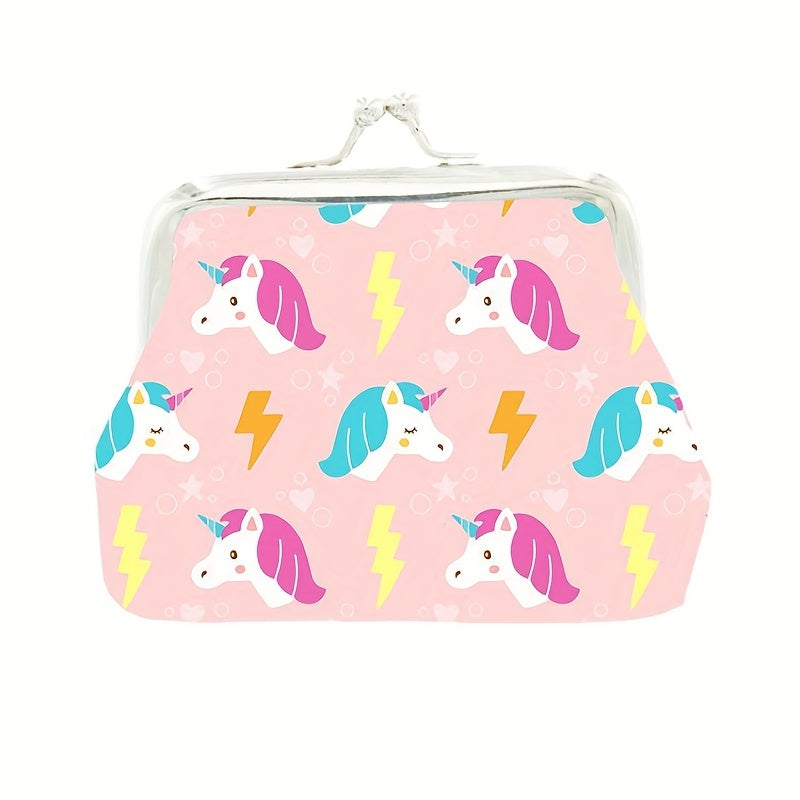 Cartoon Unicorn Coin Purse Wallet for Girls
