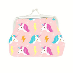 Cartoon Unicorn Coin Purse Wallet for Girls