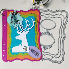 Metal Cutting Dies DIY Scrapbooking Album Paper Card Templates